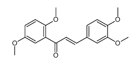 3,4,2',5'-tetramethoxychalcone结构式