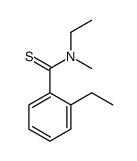 Benzenecarbothioamide, N,2-diethyl-N-methyl- (9CI)结构式