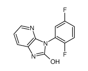 3-(2,5-difluorophenyl)-1H-imidazo[4,5-b]pyridin-2-one Structure