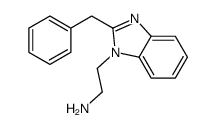 2-(2-benzylbenzimidazol-1-yl)ethanamine结构式