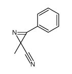 2-methyl-3-phenylazirine-2-carbonitrile结构式