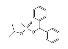 Methyl-phosphonothioic acid O-benzhydryl ester O-isopropyl ester Structure