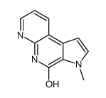 3-methyl-5H-pyrrolo[2,3-c][1,8]naphthyridin-4-one Structure