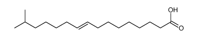 15-methylhexadec-9-enoic acid结构式