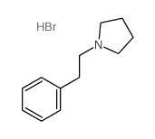 1-phenethylpyrrolidine structure