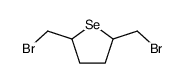2,5-bis(bromomethyl)selenolane Structure