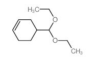 Cyclohexene,4-(diethoxymethyl)- structure