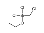 dichloro-(chloromethyl)-ethoxysilane结构式