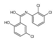 5-chloro-N-(2,3-dichlorophenyl)-2-hydroxybenzamide Structure