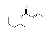 2-Butenoic acid, 2-Methyl-, 1-Methylbutyl ester picture