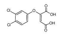 2-(3,4-Dichloro-phenoxy)-but-2-enedioic acid结构式