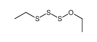 (ethyltrisulfanyl)oxyethane结构式