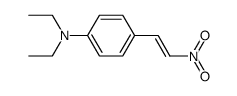 β-nitro-4-(diethylamino)styrene Structure