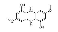 3,8-dimethoxy-5,10-dihydrophenazine-1,6-diol结构式