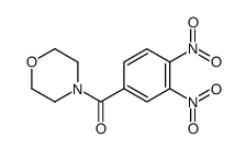 Methanone, (3,4-dinitrophenyl)-4-Morpholinyl-结构式