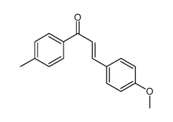 (2E)-3-(4-Methoxyphenyl)-1-(4-methylphenyl)-2-propen-1-one Structure