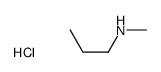 N-methylpropan-1-amine,hydrochloride结构式