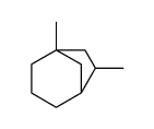 5,7-dimethylbicyclo[3.2.1]octane结构式