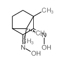 Bicyclo[2.2.1]heptane-2,3-dione,1,7,7-trimethyl-, 2,3-dioxime structure