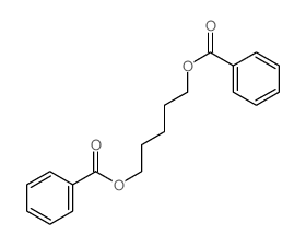 1,5-Pentanediol,1,5-dibenzoate structure