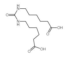 6-(5-carboxypentylcarbamoylamino)hexanoic acid Structure