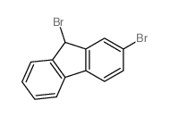 2,9-dibromo-9H-fluorene structure