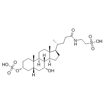 Taurochenodeoxycholate-3-sulfate结构式