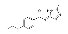 Benzamide, 4-ethoxy-N-(2-methyl-2H-tetrazol-5-yl)- (9CI) picture