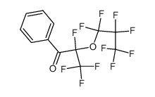 2,3,3,3-tetrafluoro-2-(perfluoropropoxy)-1-phenylpropan-1-one Structure