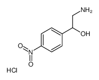 2-amino-1-(4-nitrophenyl)ethanol,hydrochloride Structure