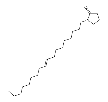1-(9-Octadecenyl)pyrrolidin-2-one Structure
