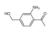 Ethanone, 1-[2-amino-4-(hydroxymethyl)phenyl]- (9CI)结构式