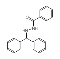 N-benzhydrylbenzohydrazide结构式