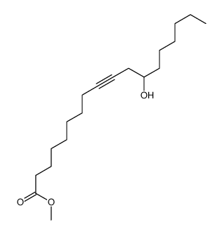 methyl 12-hydroxyoctadec-9-ynoate Structure