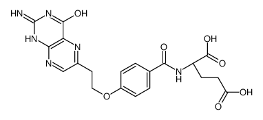 11-oxahomofolic acid structure