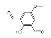 2-hydroxy-5-methoxyisophthalaldehyde Structure