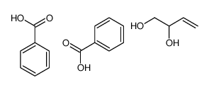 benzoic acid,but-3-ene-1,2-diol Structure