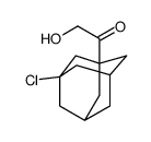 1-(3-chloro-1-adamantyl)-2-hydroxyethanone Structure