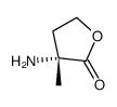 2(3H)-Furanone,3-aminodihydro-3-methyl-,(3R)-(9CI)结构式