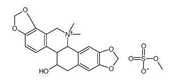 Metylosiarczanu N-metylochelidoniny结构式