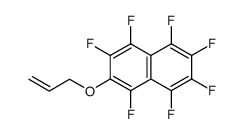 1,3,4,5,6,7,8-heptafluoro-2-naphthyl prop-2-enyl ether结构式