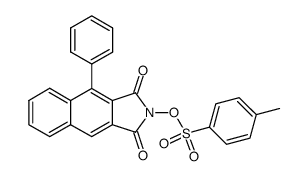 N-(p-Tolylsulphonyloxy)-1-phenylnaphthalene-2,3-dicarboximide Structure