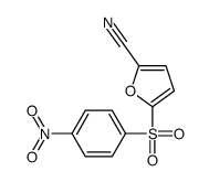 5-((4-Nitrophenyl)sulfonyl)-2-furancarbonitrile结构式