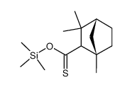 O-trimethylsilyl 1,3,3-trimethylbicyclo(2.2.1)heptane-2-thiocarboxylate Structure