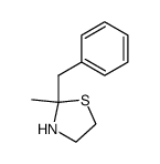 2-benzyl-2-methyl-thiazolidine Structure