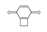 bicyclo[4.2.0]octa-1(6),3-diene-2,5-dione结构式