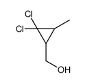 (2,2-dichloro-3-methylcyclopropyl)methanol Structure