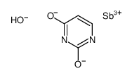 antimonyl-2,4-dihydroxypyrimidine structure