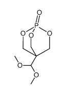 4-(dimethoxymethyl)-2,6,7-trioxa-1λ5-phosphabicyclo[2.2.2]octane 1-oxide Structure