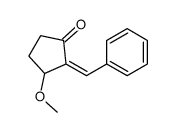 2-benzylidene-3-methoxycyclopentan-1-one Structure